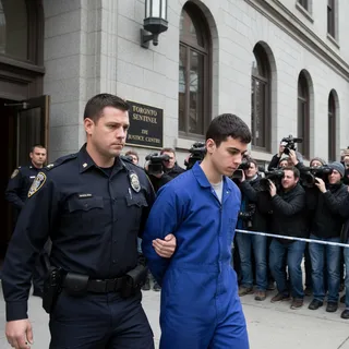 A crime news photograph from Toronto Sentinel