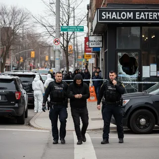 Toronto police arrest man in Jewish restaurant shooting