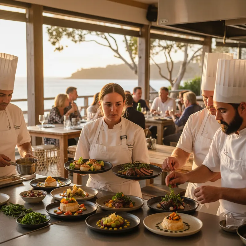A lifestyle photograph illustrating Australian Culinary Flair Grabs Global Spotlight