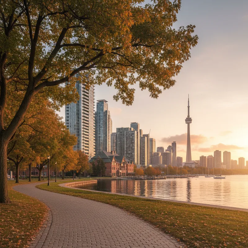 Warm lifestyle photograph of the Toronto Sentinel region with natural colors and a realistic setting.