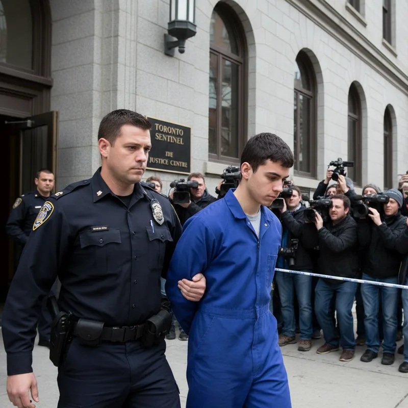 A crime news photograph from Toronto Sentinel