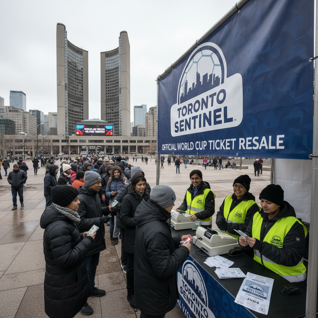 City of Toronto officials offer FIFA World Cup tickets for resale, aiming to recover hosting expenses.